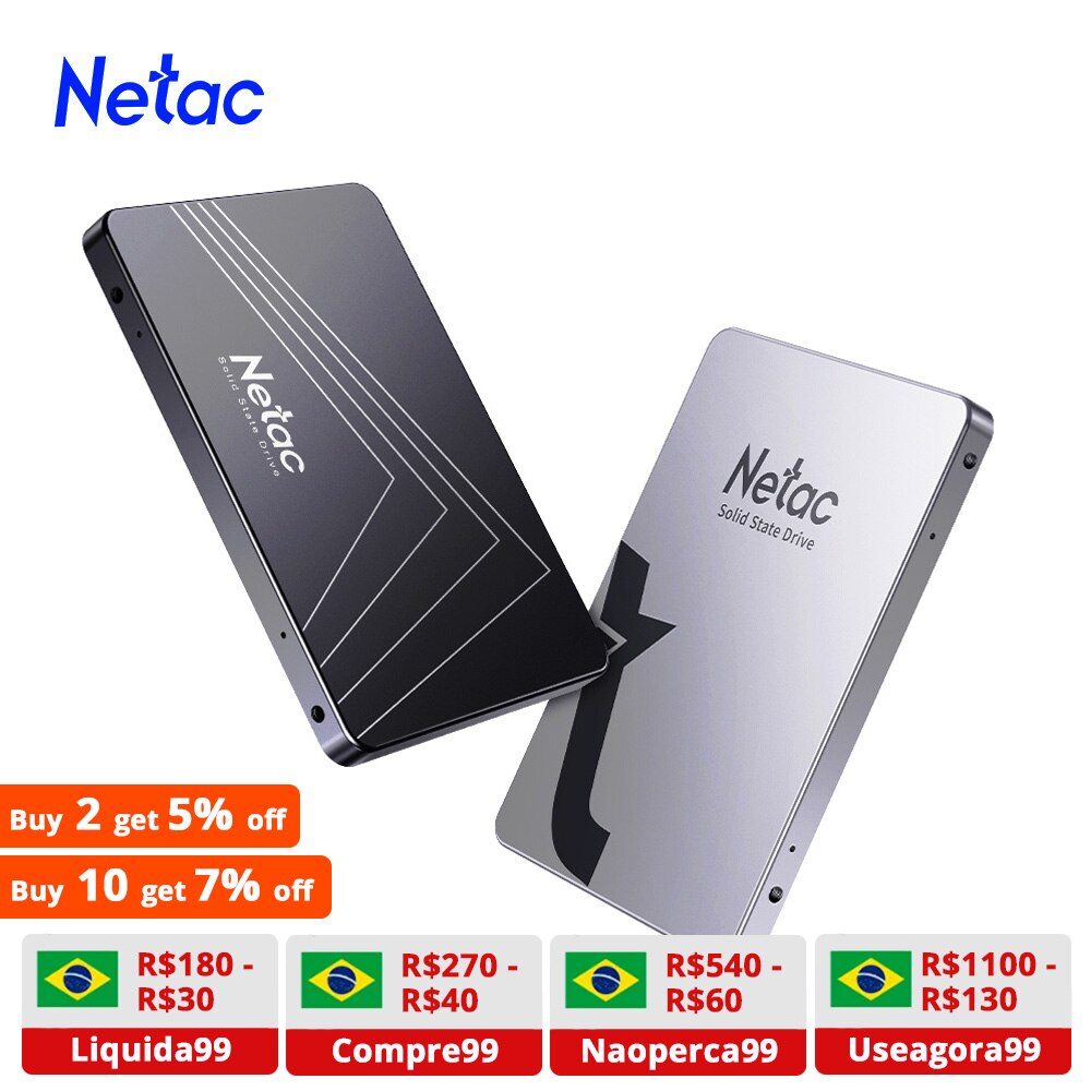 Netac SSD 1TB 2TB 4TB 128GB 256GB 512GB SSD SATA..